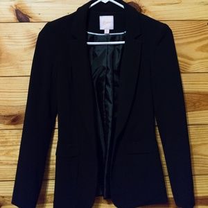 Black Slim Fit Blazer